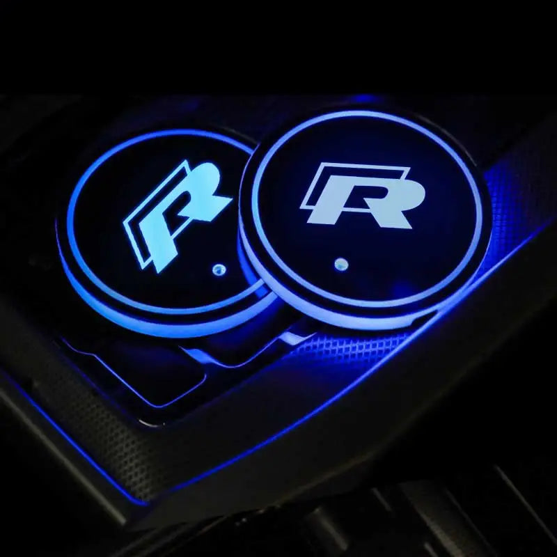 Éclairage LED porte-gobelet intérieur Volkswagen Golf R