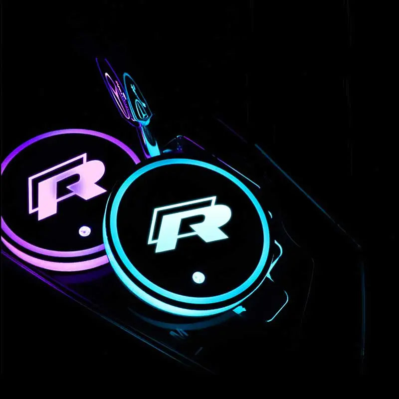 Éclairage LED porte-gobelet intérieur Volkswagen Golf R