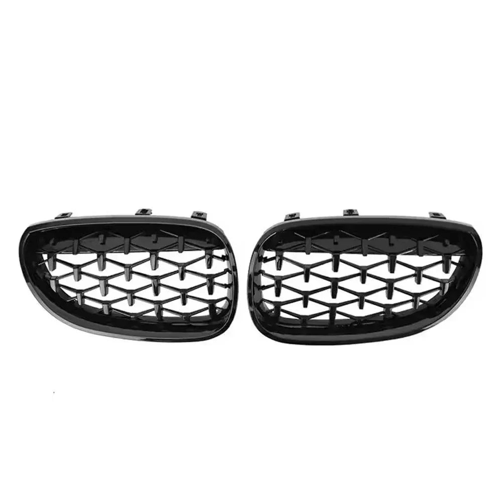Paire de Calandres Haricots Noires BMW Série 5 E60 E61 M5