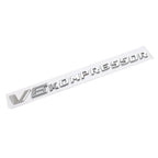 Logo monogramme V6 / V8 Kompressor pour Mercedes-Benz