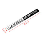 Autocollant badge Limited Edition / Black Edition universel