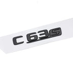 Logo noir Mercedes Classe C W205 C43 C63S AMG