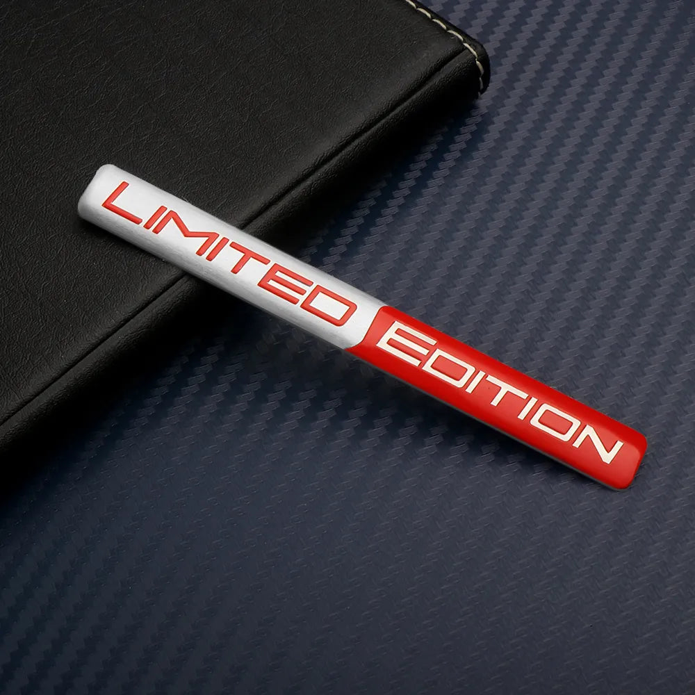 Autocollant badge Limited Edition / Black Edition universel