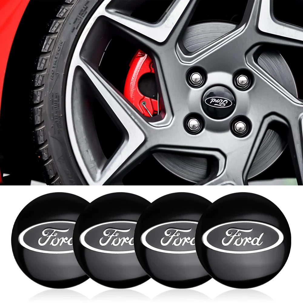Bouchons de Centre de Roue Ford Performance / ST pour Jantes