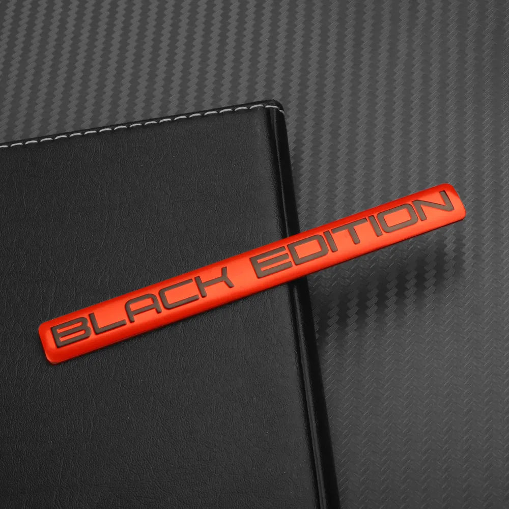 Autocollant badge Limited Edition / Black Edition universel