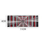 Logo badge Tesla PLAID - Emblème performance pour Model S et X