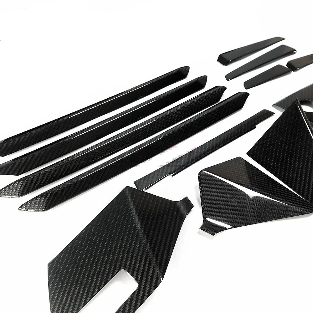 Kit d'Inserts Intérieurs en Carbone Véritable Audi A3 S3 RS3 8Y