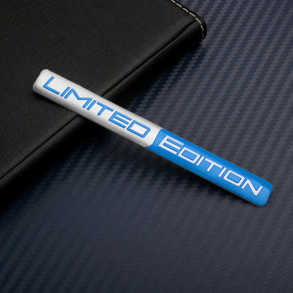 Autocollant badge Limited Edition / Black Edition universel