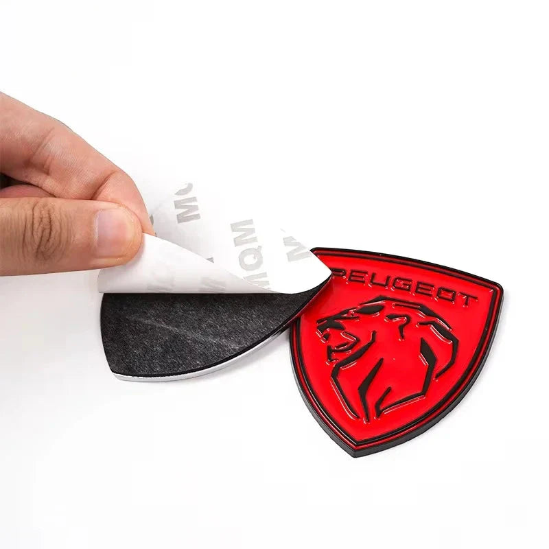 Logo d'aile latéral sport compatible Peugeot
