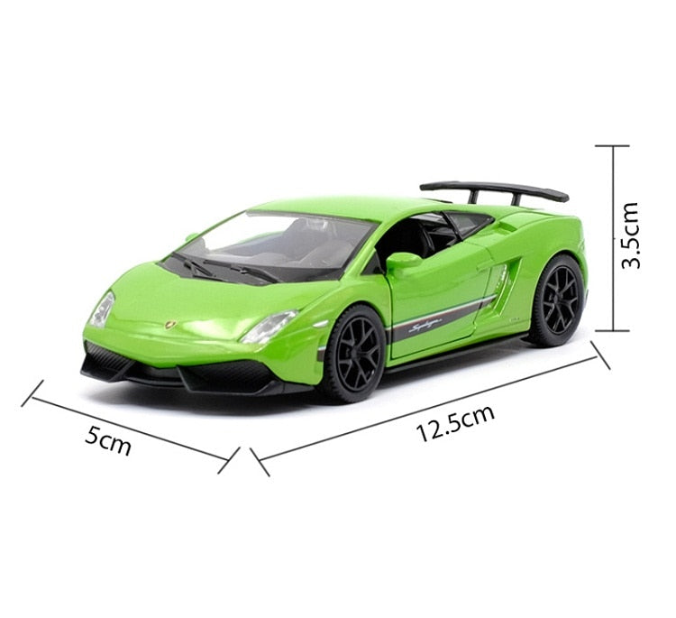 Modèle Réduit Lamborghini Gallardo - Voiture Miniature Échelle 1/36