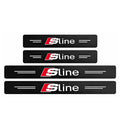 Protections de seuil de porte adhésives logo Audi S-line