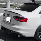 Becquet aileron arrière pour Audi A4 S4 B8 Berline
