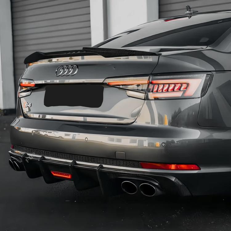 Spoiler de coffre arrière compatible Audi A4 S4 B9 Berline