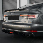Spoiler de coffre arrière compatible Audi A4 S4 B9 Berline