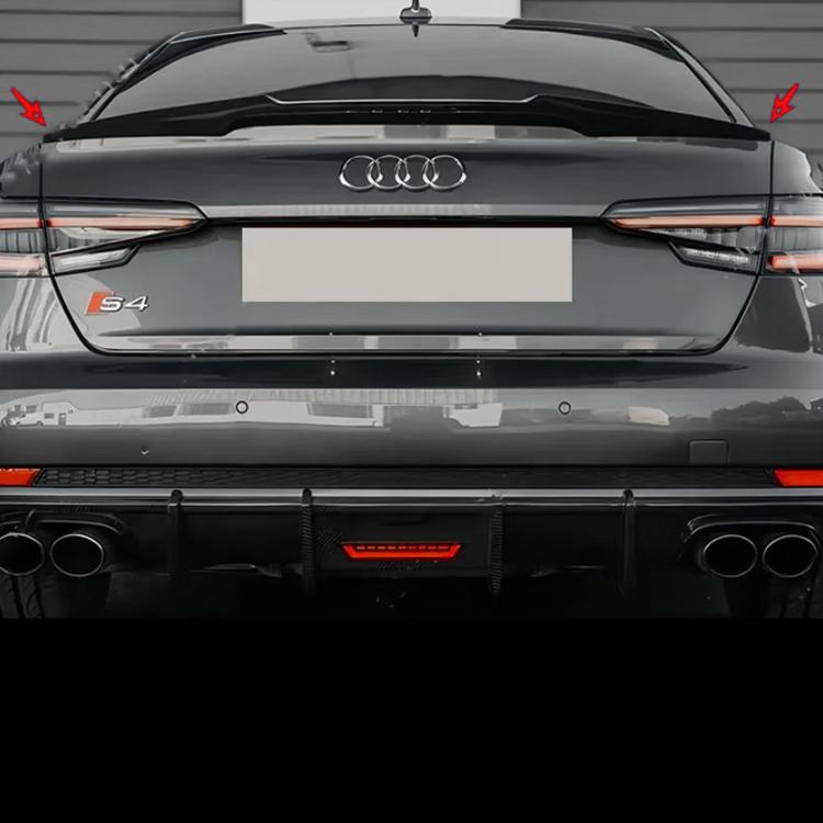 Spoiler de coffre arrière compatible Audi A4 S4 B9 Berline