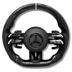 Volant performance Mercedes-AMG W206 en carbone véritable