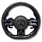 Volant performance Mercedes-AMG W206 en carbone véritable