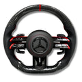 Volant performance Mercedes-AMG W206 en carbone véritable