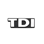 Logo TDI pour coffre Audi et Volkswagen