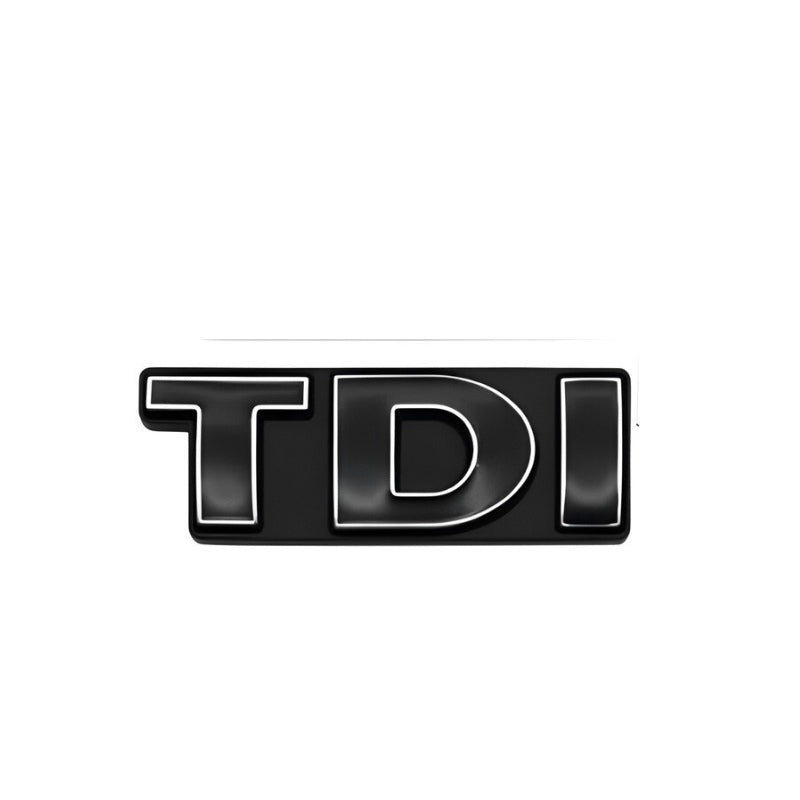 Logo TDI pour coffre Audi et Volkswagen