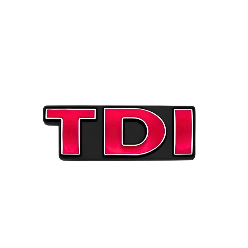 Logo TDI pour coffre Audi et Volkswagen