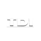Logo TDI pour coffre Audi et Volkswagen