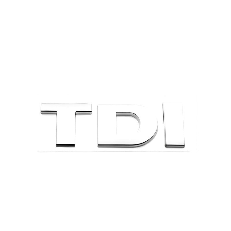 Logo TDI pour coffre Audi et Volkswagen