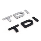 Logo TDI pour coffre Audi et Volkswagen