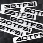 Logo monogramme TFSI / TSI adhésif compatible Audi et VW