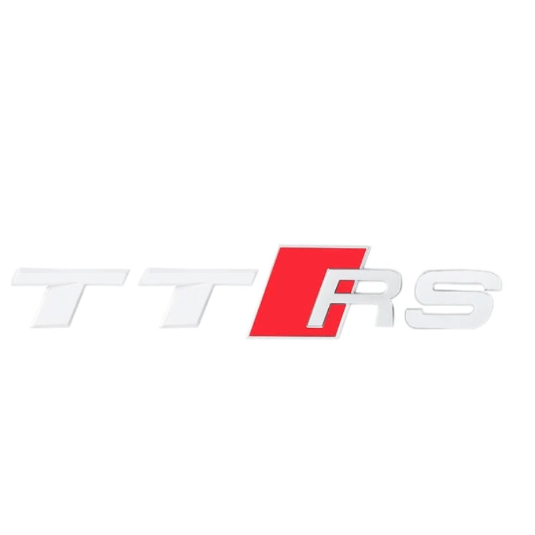 Logo RS noir pour Audi RS3 RS4 RS5 RS6 RSQ8