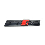 Logo RS noir pour Audi RS3 RS4 RS5 RS6 RSQ8