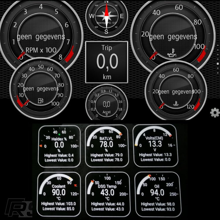 Interface de diagnostic auto universelle OBD2 ELM327 Bluetooth