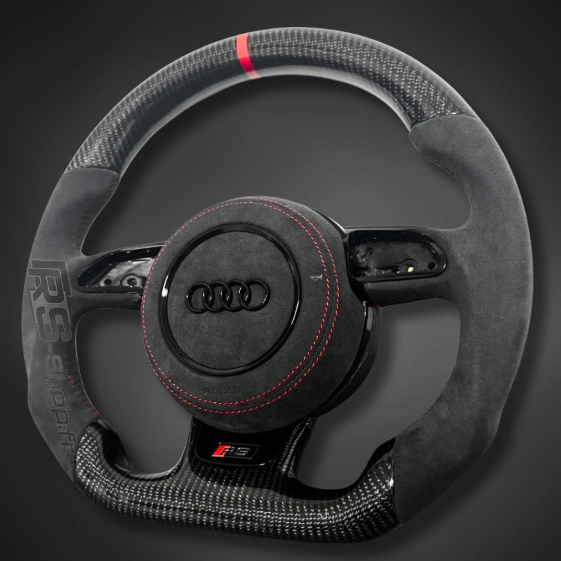 Volant sport en carbone pour Audi A4 B8 A5 8T S5 RS5