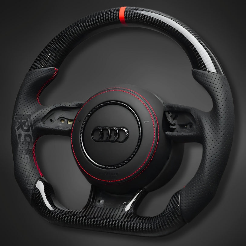 Volant sport en carbone pour Audi A4 B8 A5 8T S5 RS5
