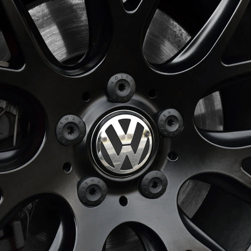 Caches Moyeux Volkswagen pour Jantes d'Origine et Adaptables