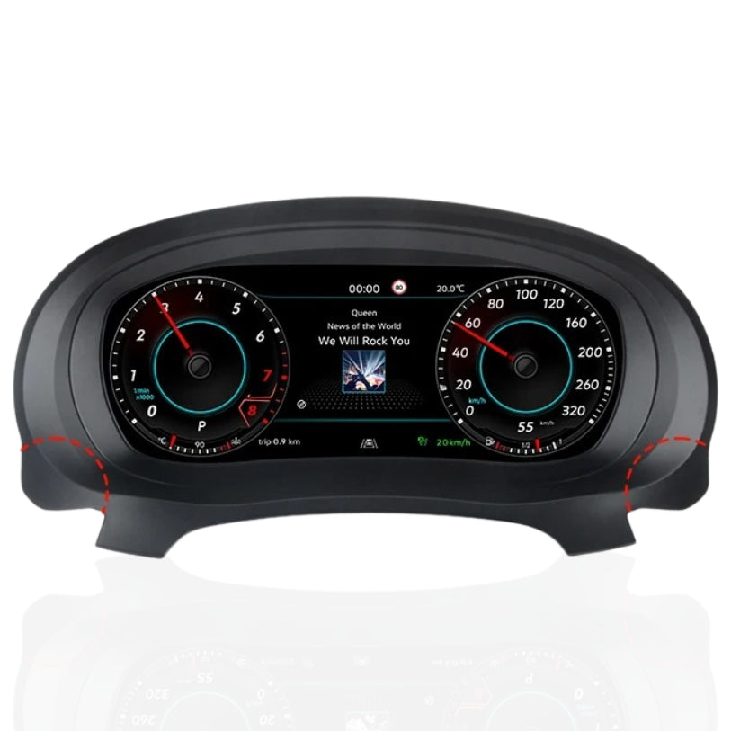 Compteur digital Virtual Cockpit pour Volkswagen Golf 7 et Tiguan