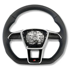 Volant Audi RS6 RS7 C8 finition carbone et cuir Alcantara