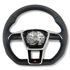 Volant Audi RS6 RS7 C8 finition carbone et cuir Alcantara