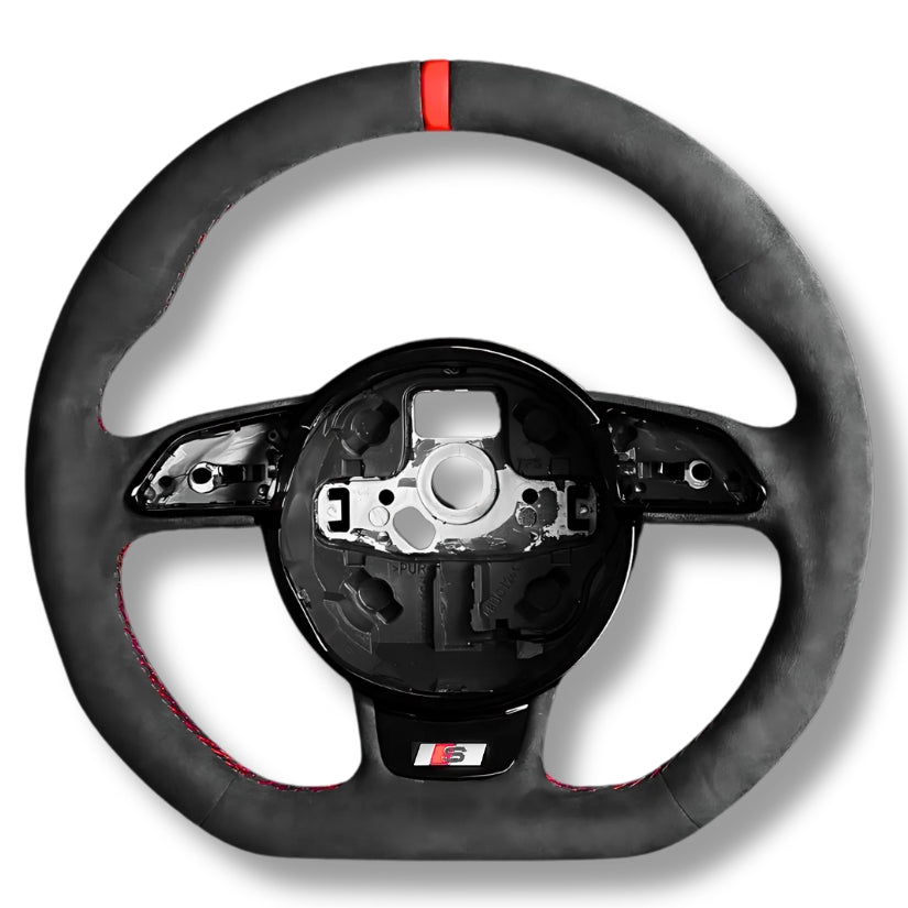 Volant sport à méplat pour Audi A4 B8 / A5 S-line