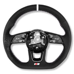 Volant sport à méplat pour Audi A4 A5 B9