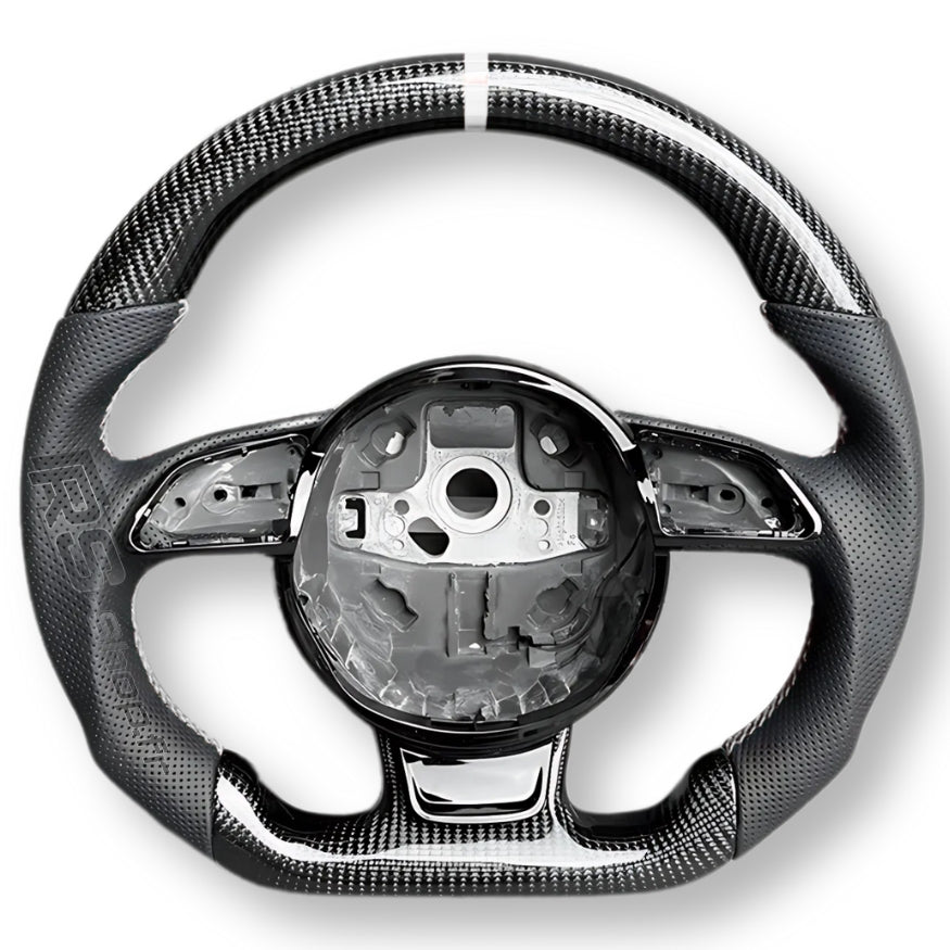 Volant sport en carbone pour Audi A4 B8 A5 8T S5 RS5