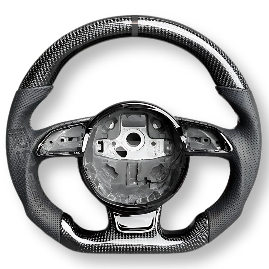 Volant sport en carbone pour Audi A4 B8 A5 8T S5 RS5