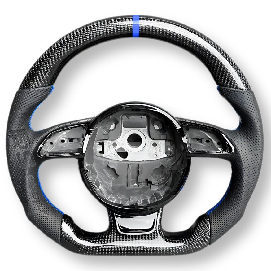 Volant sport en carbone pour Audi A4 B8 A5 8T S5 RS5