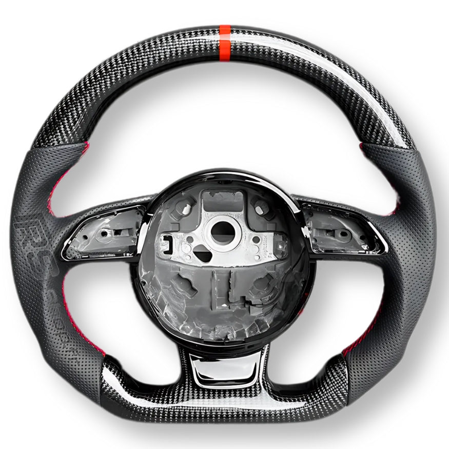 Volant sport en carbone pour Audi A4 B8 A5 8T S5 RS5