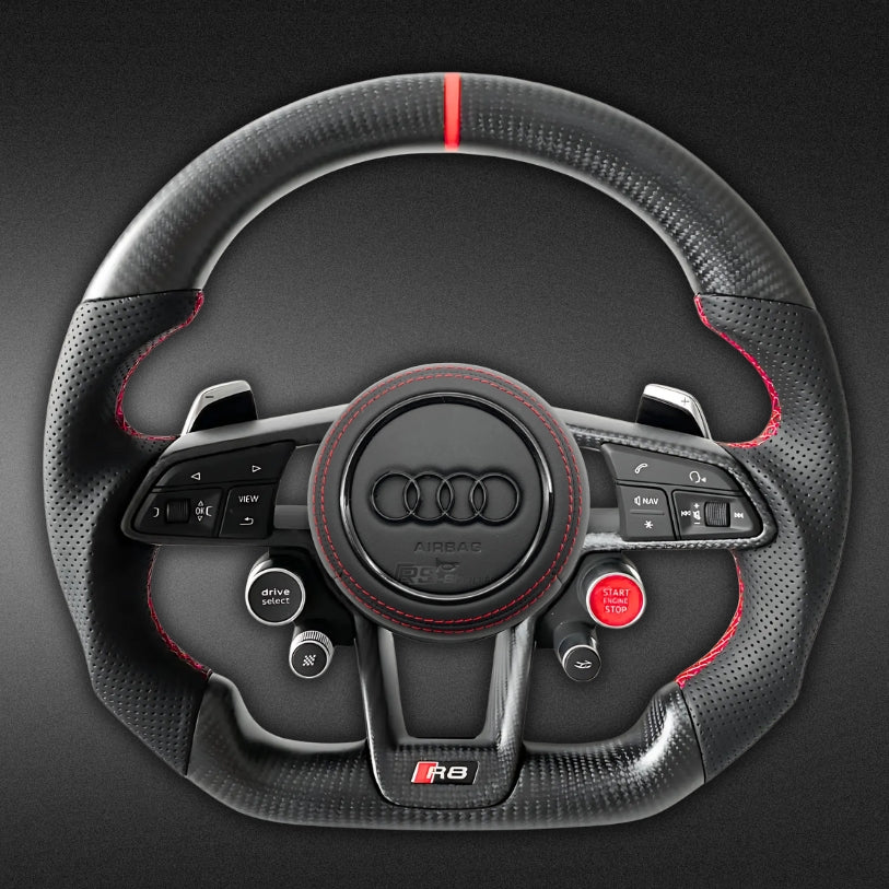 Volant carbone performance pour Audi R8 V10 et Audi TT 8S