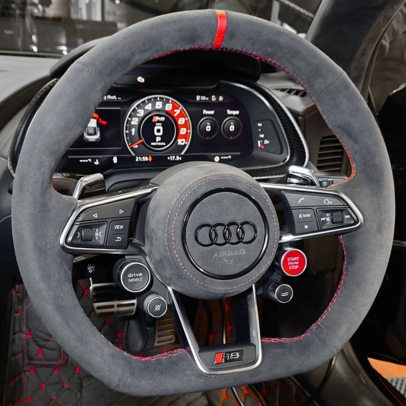 Volant carbone performance pour Audi R8 V10 et Audi TT 8S