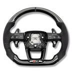 Volant Audi A4 A5 B9.5 en fibre de carbone véritable