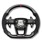 Volant Audi A4 A5 B9.5 en fibre de carbone véritable