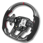 Volant sport Lamborghini Urus finition fibre de carbone et cuir