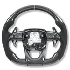 Volant sport Lamborghini Urus finition fibre de carbone et cuir